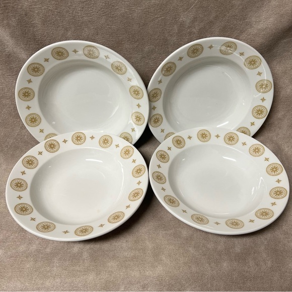 Set of (4) Rego 9" soup bowl. Hanover pattern - Picture 1 of 6